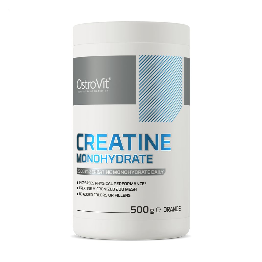 Креатин OstroVit Creatine Monohydrate Апельсин, в порошку, 500 г